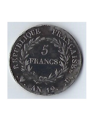 copy of 2 Francs Argent - Napoléon III - Tête nue
