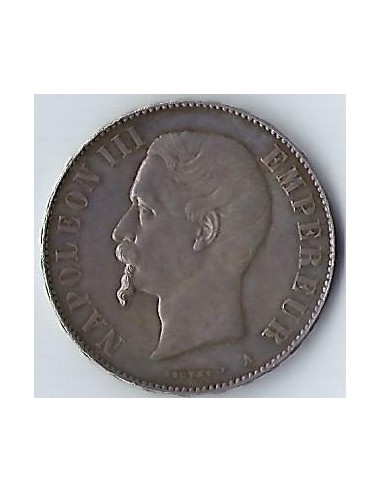 copy of 2 Francs Argent - Napoléon III - Tête nue