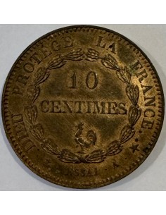 10 CENTIMES Louis Philippe 1er - Tête Laurée