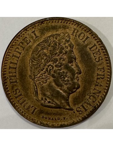 10 CENTIMES Louis Philippe 1er - Tête Laurée