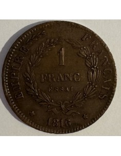 1 Franc Napoléon II - Essai