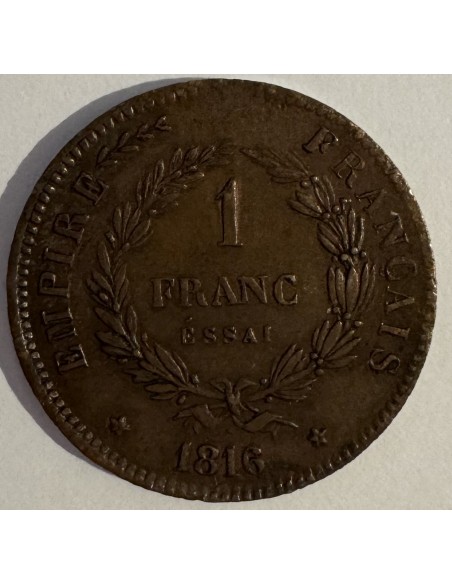 1 Franc Napoléon II - Essai