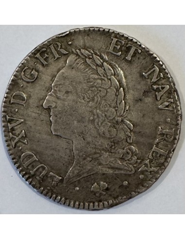 1/2 ECU - Louis XVI - Aux branches d'olivier