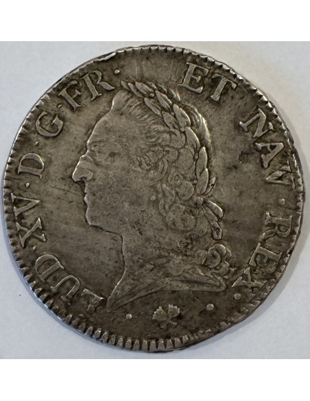 ECU - Louis XV - Écu à la vielle tête