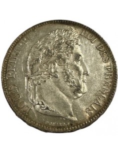5 Francs Argent – Louis-Philippe Ier Tête laurée – 1832 W...