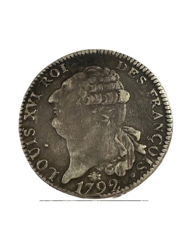 copy of 1/2 ECU - Louis XVI - Aux branches...