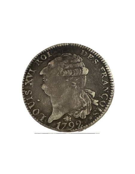 copy of 1/2 ECU - Louis XVI - Aux branches d'olivier