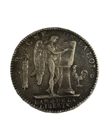 copy of 1/2 ECU - Louis XVI - Aux branches...