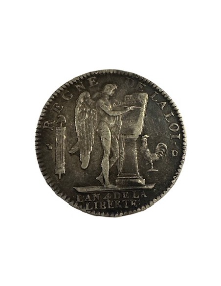 copy of 1/2 ECU - Louis XVI - Aux branches d'olivier