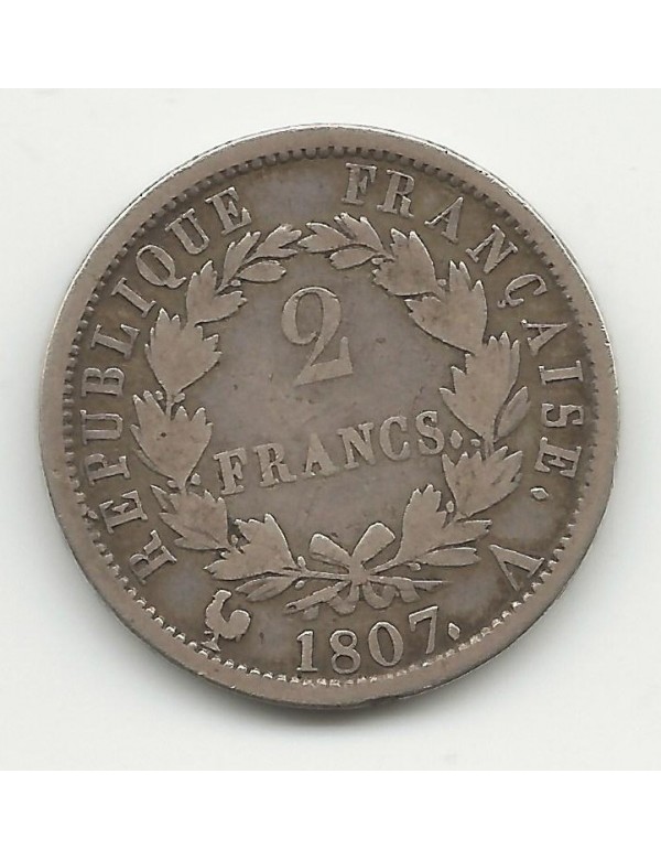 2 Francs Napoléon - 1807A