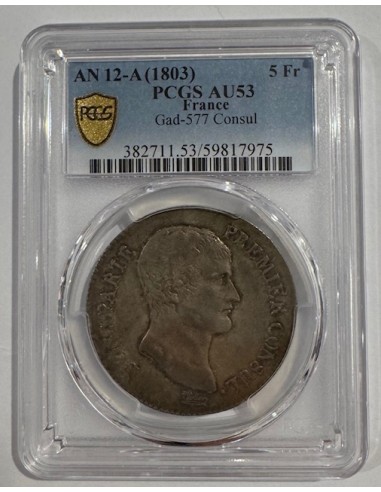 copy of 2 Francs Argent - Napoléon III - Tête nue