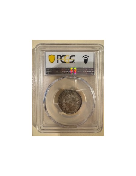 1 Franc Argent – Napoléon III Tête Nue – 1860 A Paris – PCGS