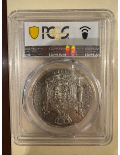 5 Lire Argent Napoléon Ier – Italie 1810-B – PCGS AU53 2