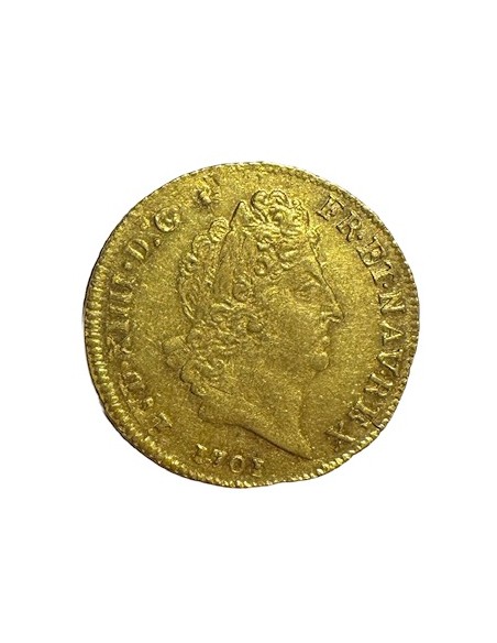 Louis d’or – Louis XIV – 1701 L Bayonne – Aux 8L et Insignes – Or – TTB/SUP