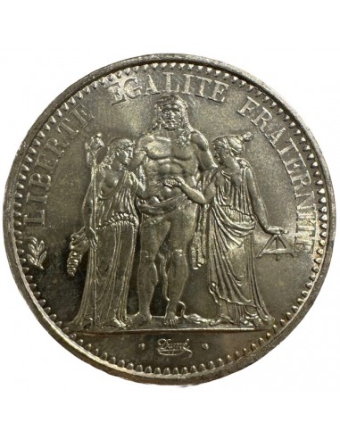 5 X 10 Frs Argent Hercule