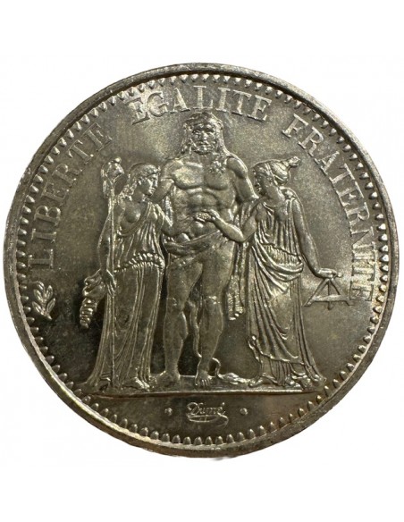 5 X 10 Frs Argent Hercule