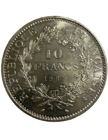 5 X 10 Frs Argent Hercule