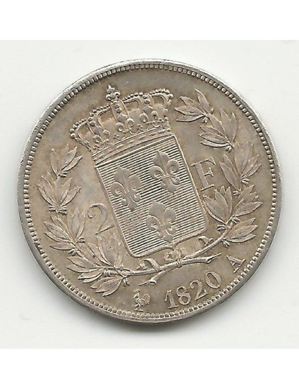 2 Francs Louis XVIII- 1820A