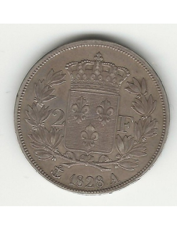 2 Francs Charles X - 1828A