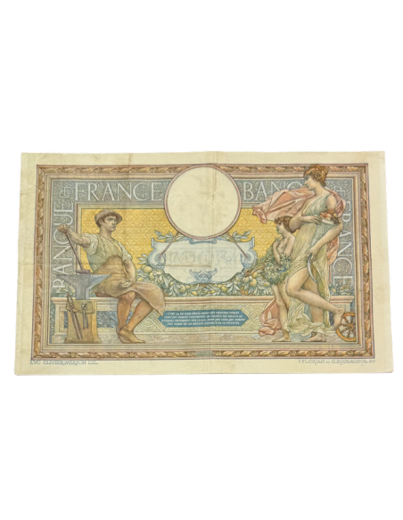 Billet 100 Francs Luc Olivier Merson – LOM 02