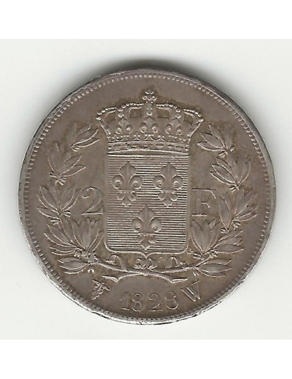 2 Francs Louis XVIII- 1828W