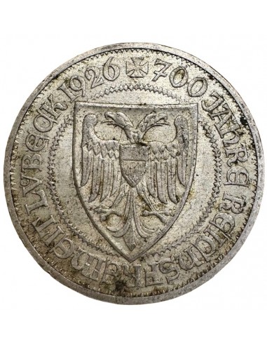 3 Mark Argent – Lübeck 700 ans de Liberté –...