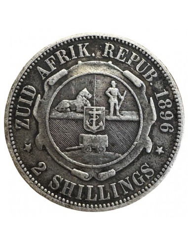 2 Shillings Argent – Afrique du Sud Paul Kruger...