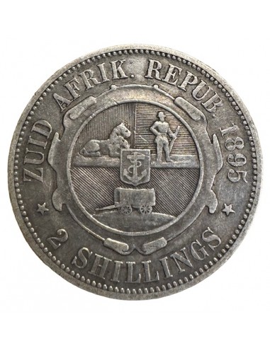 2 Shillings Argent – Afrique du Sud Paul Kruger...