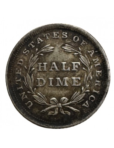 Half Dime Argent – États-Unis Liberty Seated...