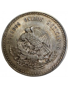 5 Pesos Argent – Mexique 1948 – Indien – SUP 2