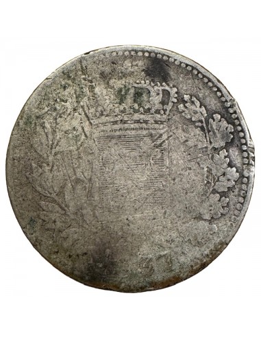 2 Lires Argent – Italie Lucca Carlo Ludovico...