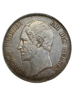 5 Francs Argent Belgique 1853 -mariage du Duc de Brabant...