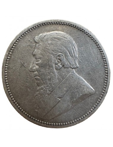 2 Shillings Argent – Afrique du Sud Paul Kruger...