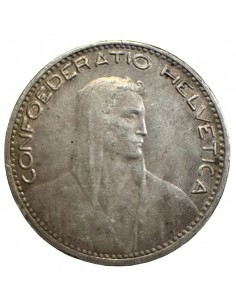 5 Francs Argent – Suisse Confœderatio Helvetica 1923 B...