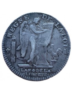 Écu 6 Livres en argent – Constitution – Louis XVI – 1792... 2