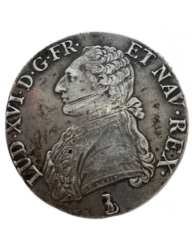 Écu Argent Louis XVI (1787 T – Nantes)