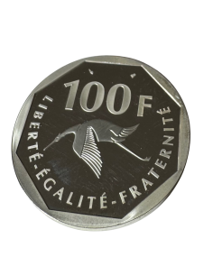 100 Francs Argent — Georges Guynemer, 1997 (Belle epreuve)