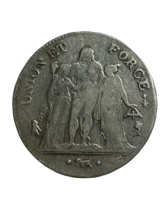 5 francs Arg 2