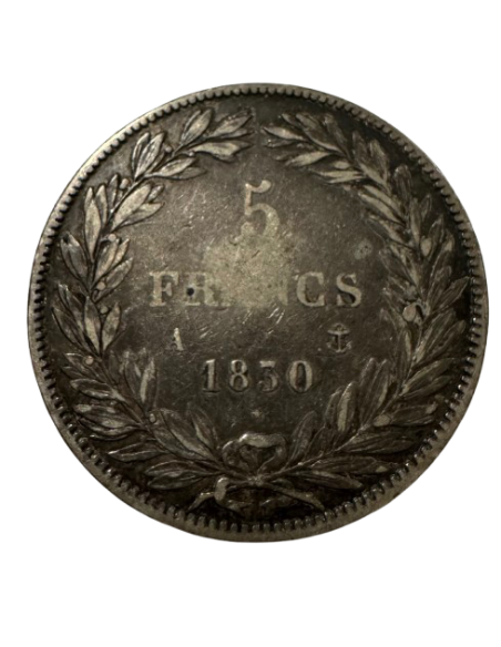 5 FRANCS Arg