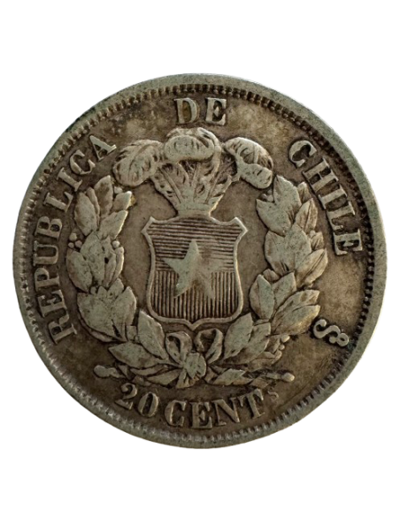 20 Centavos argent