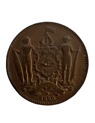 One cent Bronze