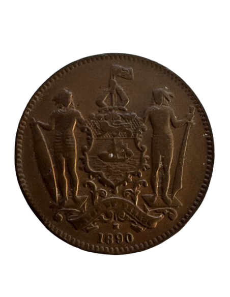 One cent Bronze