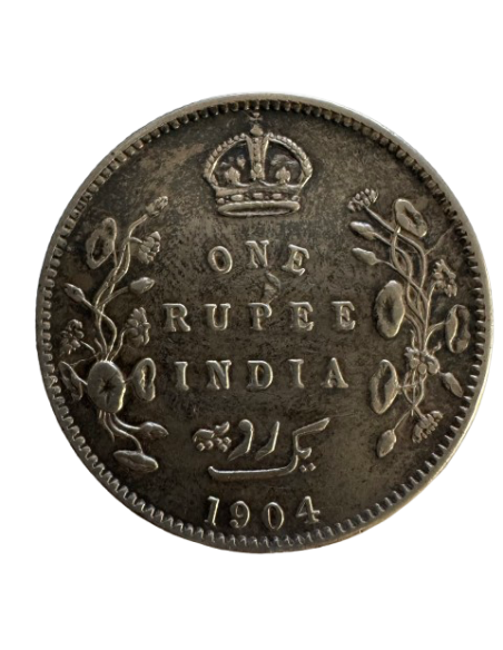 ONE RUPEE Argent