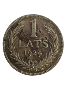1 Lats Argent