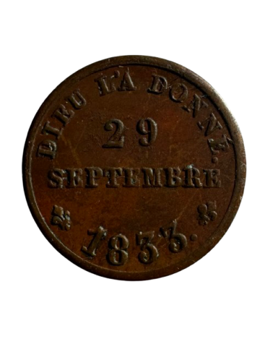 1/2 Franc Bronze