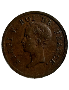 1/2 Franc Bronze