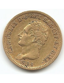 20 Lire - Charles Félix - 1828