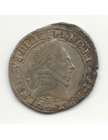 1/2 FRANC HENRI III - 1587 T