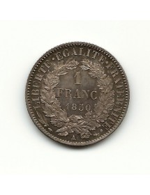1 Franc - Cérès 2nd République - 1850 A