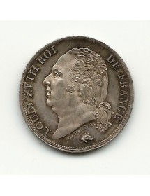 1 Franc - Louis XVIII - 1822 A